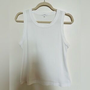 A.L.C. Classic White Tank Top